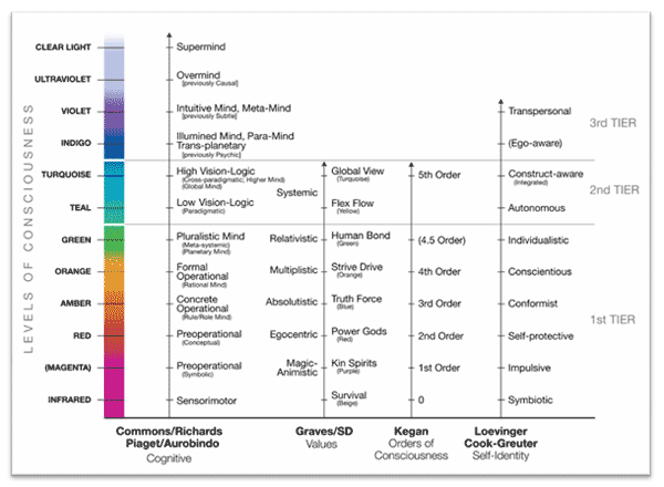 Ken Wilber Chart