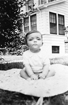 Adi Da as an infant, 1940