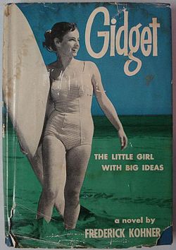 Gidget, first edition dustjacket
