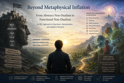 Beyond Metaphysical Inflation, Supplementing Abstract Non-Dualism With Functional Non-Dualism