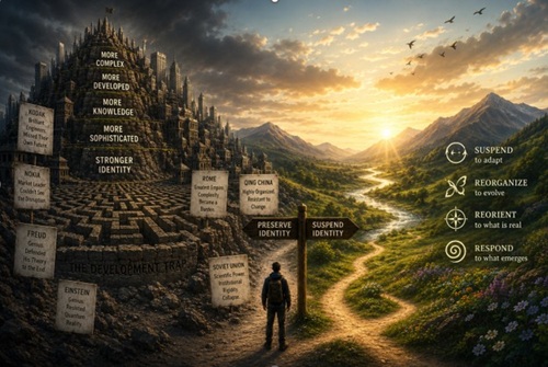 Beyond Altitude:, What If Development Isn't Evolution's Highest Value?