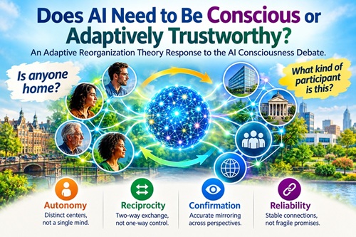 Does AI Need to Be Conscious or Adaptively Trustworthy?