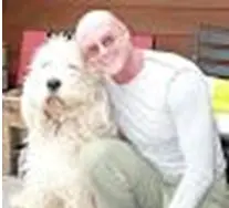 Ken Wilber and his dog