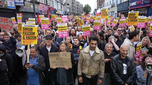 Anti Reform Party protests, UK