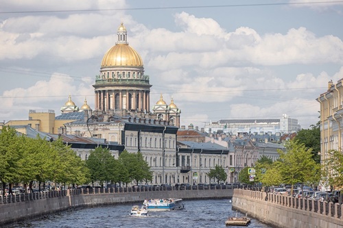London, Paris? No, St Petersburg