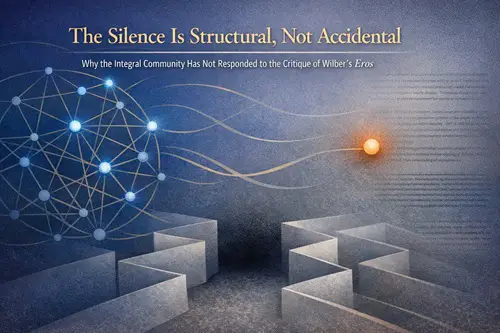 Why is the integral community not offering a response to Frank Visser's critique of Ken Wilber's <em>Eros</em>?
