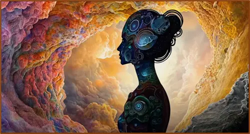 Worlds upon Worlds Embedded in Rock