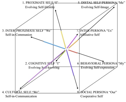 Figure 1. The AQAL Cube Psychograph