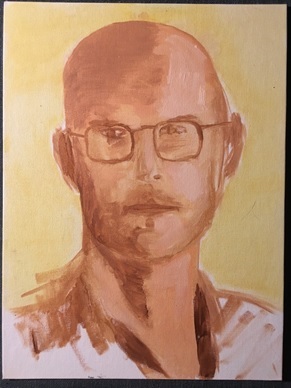 Ken Wilber painting by Scott Parker