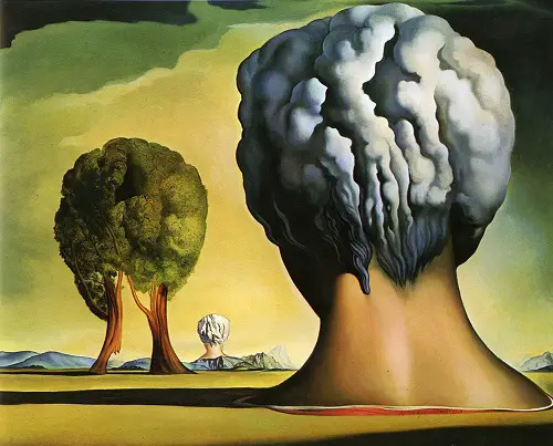 Three Sphinxes of Bikini - Salvador Dali