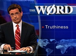  Stephen Colbert on truthiness