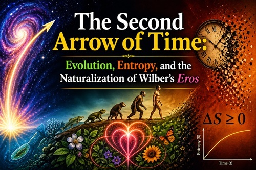 The Second Arrow of Time, Evolution, Entropy and the Naturalization of Wilber's Eros