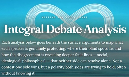 The Integral Debate Analysis Approach