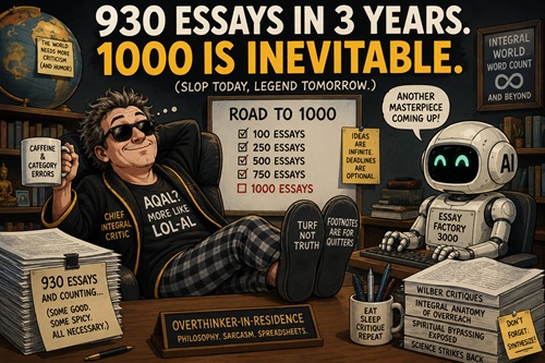 The 1000-Essay Threshold: AI Authorship, Intellectual Scale, and the Question of Signal