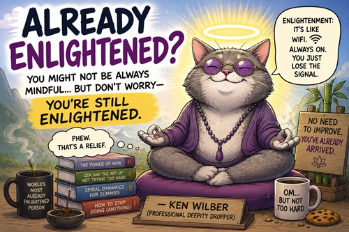 Already Enlightened? Ken Wilber's Favorite Deepity