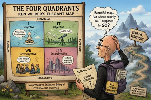 The Four Quadrants: Ken Wilber's Elegant Map and Its Elusive Territory