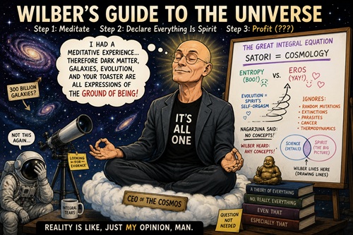 The Mirage of Cosmic Certainty: Ken Wilber's Misreading of Mystical Experience, Evolution, and the Ground of Being