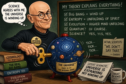 The Universe Is Not &ldquo;Winding Up&rdquo;: Ken Wilber�s Habitual Misrepresentation of Science
