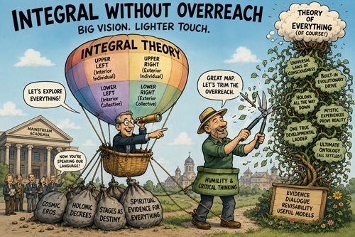 Integral without Overreach, How Integral Theory Could Gain Credibility and Mainstream Acceptance