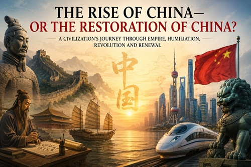 The Rise of China or the Restoration of China?, How the Middle Kingdom Became a Global Power Again