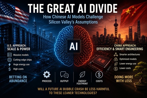 The Great AI Divide, How Chinese AI Models Challenge Silicon Valley's Assumptions