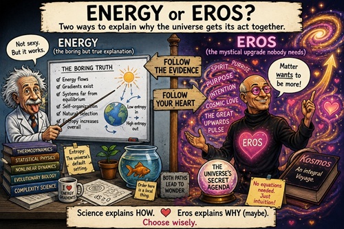 Energy or Eros?, Why Integral Theory Invents a Cosmic Drive That Science Doesn't Need