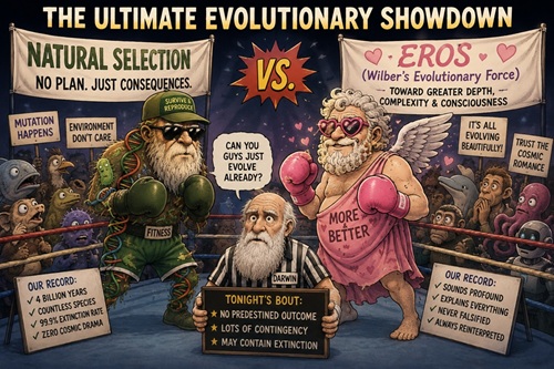 Eros vs. Natural Selection, Can Wilber's Evolutionary Force Actually Explain Anything Darwinian Evolution Cannot?
