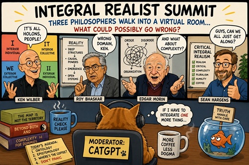 The Integral Realist's Virtual Conference, Wilber, Bhaskar, Morin, and the Hargens Question