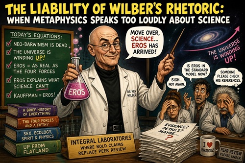 The Liability of Wilber's Rhetoric: When Metaphysics Speaks Too Loudly About Science