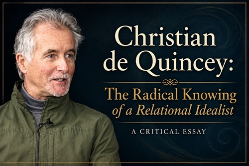 Christian de Quincey: The Radical Knowing of a Relational Idealist