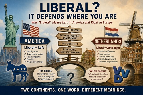 When 'Liberal' Means Left in America and Right in Europe