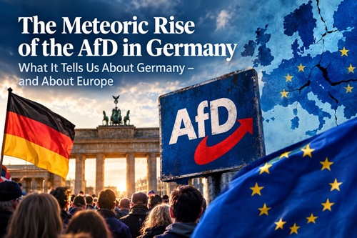 he Meteoric Rise of the AfD in Germany, And what it tells us about Germany - and about Europe