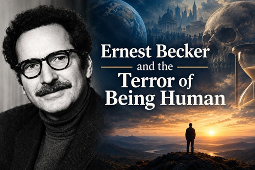 Ernest Becker and the Terror of Being Human, he thinker who put death at the center