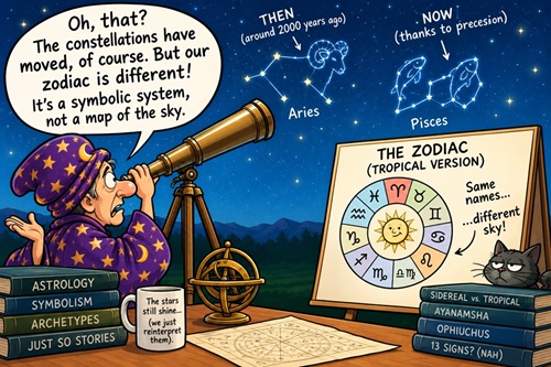 The Zodiac That Got Away: How Astrology Survived the Movement of the Stars