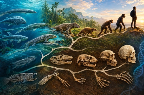 The Long Road to Us, How Animal Evolution Made Us Human