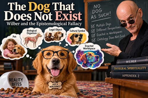 The Dog That Does Not Exist, Ken Wilber and the Epistemological Fallacy