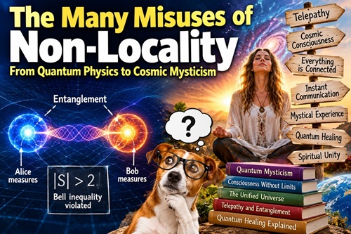 The Many Misuses of Non-Locality: From Quantum Physics to Cosmic Mysticism