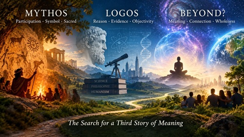 From Mythos to Logos and Beyond: The Search for a Third Story of Meaning