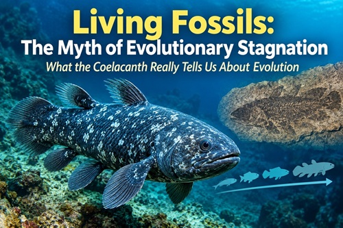 Living Fossils: The Myth of Evolutionary Stagnation, What the Coelacanth Really Tells Us About Evolution