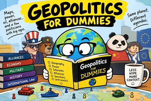 Geopolitics for Dummies, Why Nations Behave Like People, Except With Armies, Oil, and Nuclear Weapons