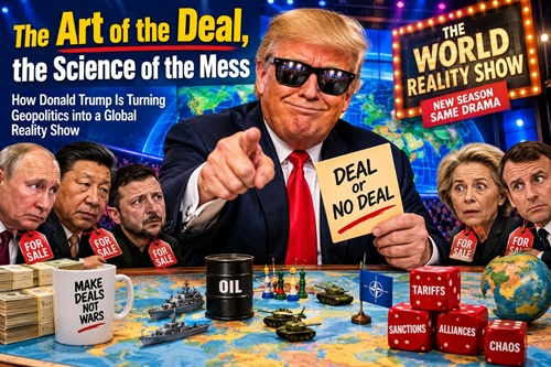 Geopolitics for Dummies, Why Nations Behave Like People, Except With Armies, Oil, and Nuclear Weapons