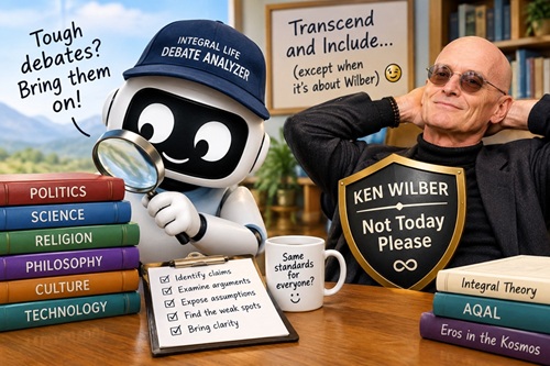 Integral Life's Debate Analyzer: Everyone's Debates Except Wilber's?