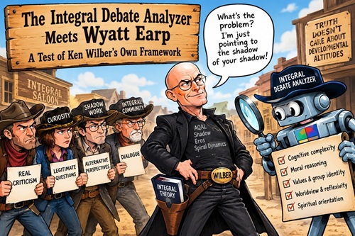 The Integral Debate Analyzer Meets Wyatt Earp: A Test of Ken Wilber's Own Framework