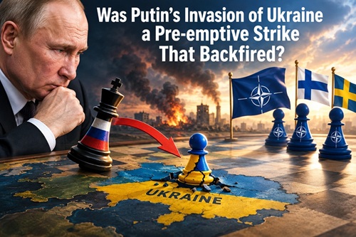Was Putin's Invasion of Ukraine a Pre-emptive Strike That Backfired?