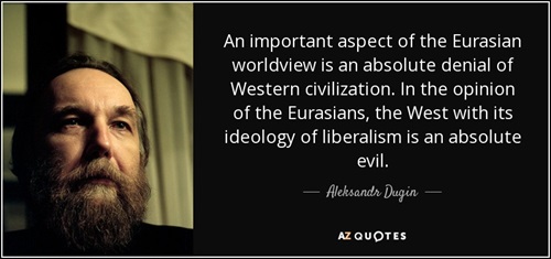 Dugin: The West is an absolute evil