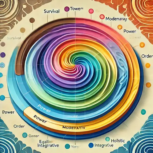 The Color Coding Systems of Integral Theory and Spiral Dynamics