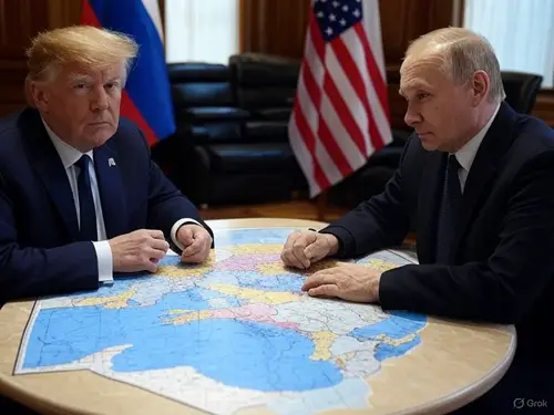Does Trump have ties to Russia that cloud his judgement during the peace 'negotiations' with Putin?