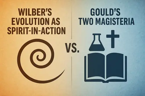 Marriage or Divorce of Science and Religion?, Wilber's Spirit-in-Action vs. Gould's Two Magisteria, 