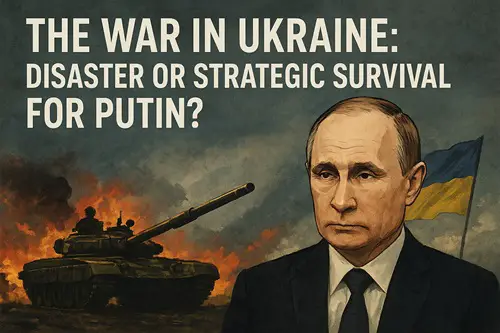 The War in Ukraine: Disaster or Strategic Survival for Putin?'