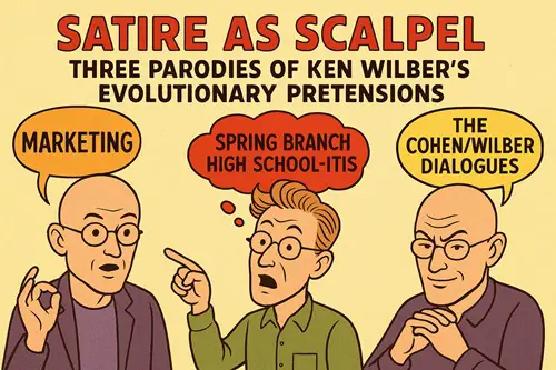Satire as Scalpel: Three Parodies of Ken Wilber's Evolutionary Pretensions